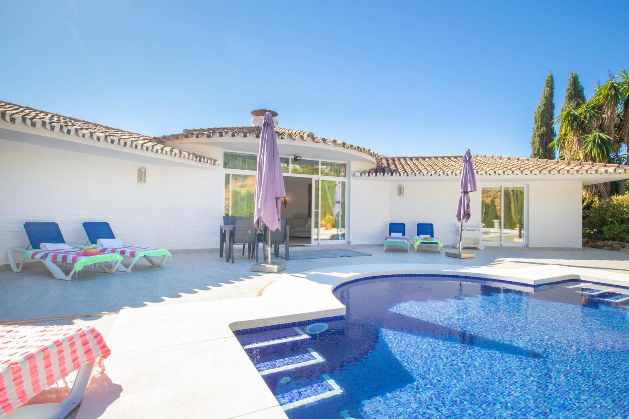 Pool Villa Rancho Domingo Family Friendly - Happy Rentals Бенальмадена Экстерьер фото