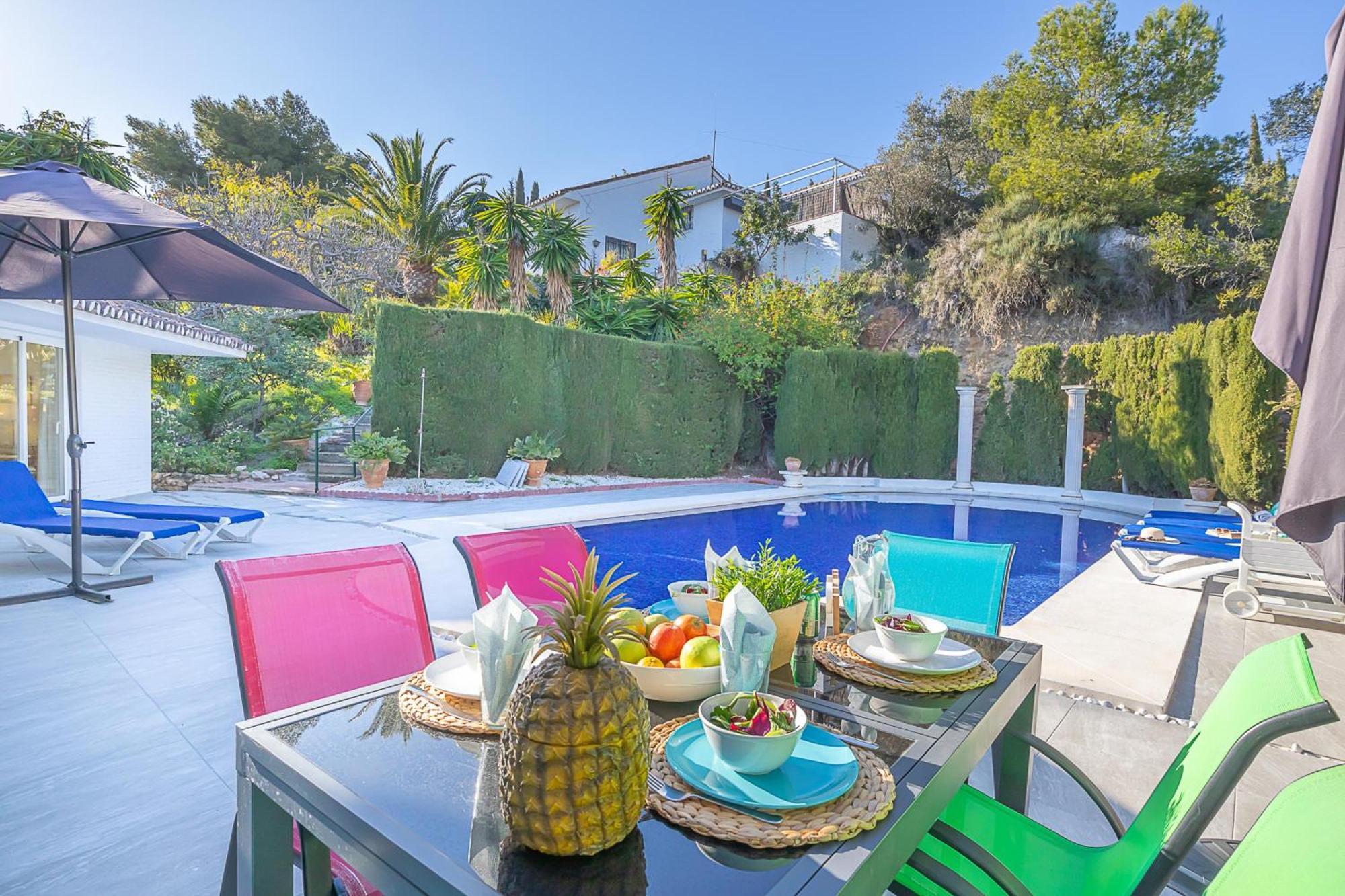 Pool Villa Rancho Domingo Family Friendly - Happy Rentals Бенальмадена Экстерьер фото